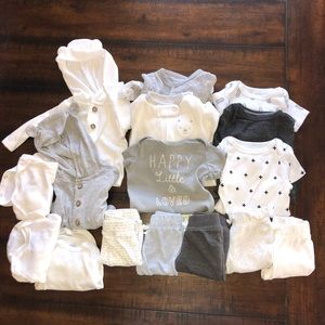 Gender Neutral 16 piece Baby Bundle
